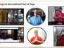The International Yoga Day --21st June 2021